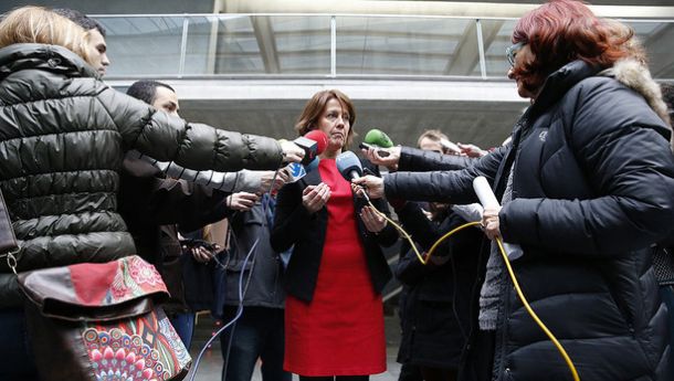 Yolanda Barcina: "No ha habido ninguna auditoria que haya detectado anomalías en Osasuna"