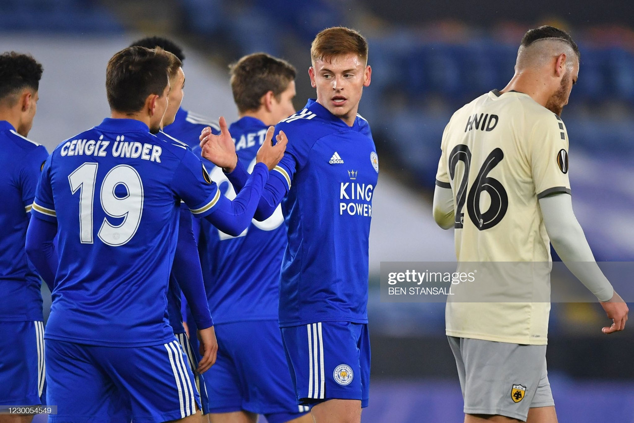 Leicester City 2-0 AEK Athens: Foxes win group with comfortable win