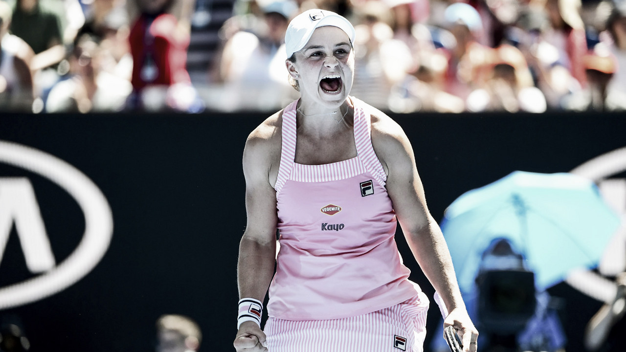 Barty vira contra Sharapova e conquista vitória mais importante na carreira Barty vira contra Sharapova e conquista vitória mais importante na carreira