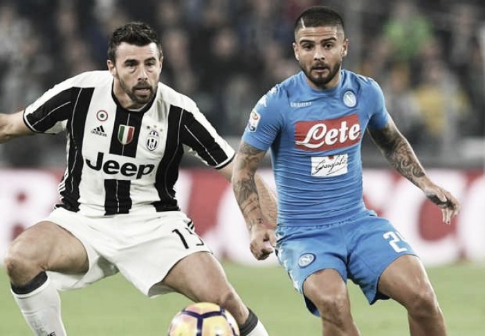 Napoli-Juve, i commenti di De Laurentiis e Barzagli nel post gara