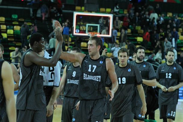 El Bilbao Basket se exhibe en Miribilla