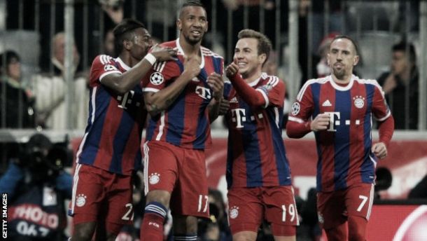 Bayern Munich 7-0 Shakhtar Donetsk: Guardiola's men hammer ten-man Ukranians