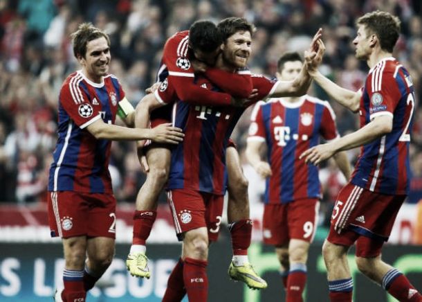 Bayern Munich (7) 6-1 FC Porto (4): Brilliant Bayern power past Porto to reach semi-finals