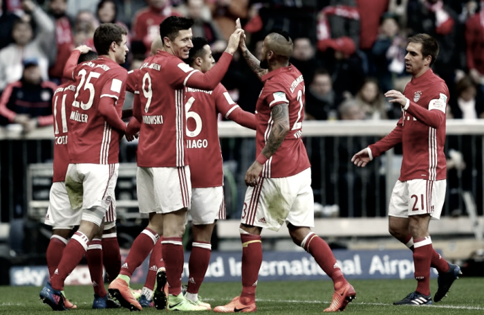 El Bayern de Múnich tritura al Hamburgo