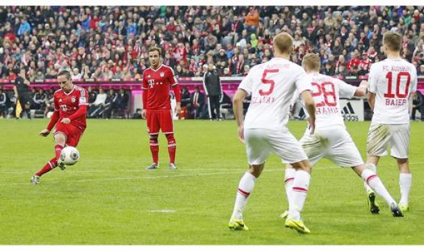 El Bayern se lleva sin problemas el derbi ante el Augsburgo