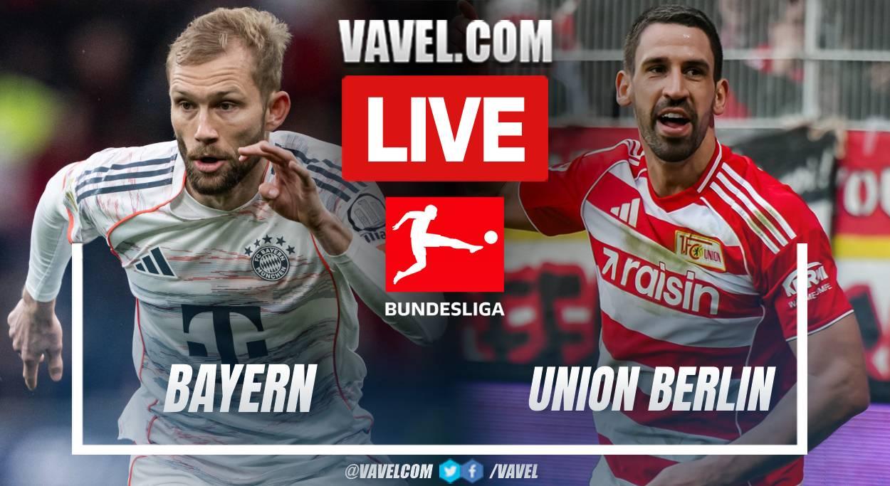 Bayern Munich vs Union Berlin LIVE Score Updates in Bundesliga Match