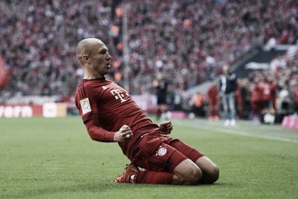 Con Robben regresan los goles
