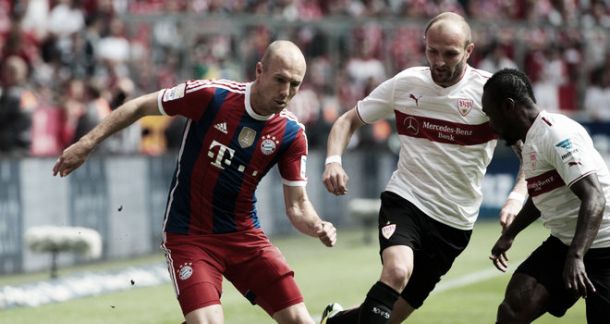 Resultado Bayern de Múnich - Stuttgart en la Bundesliga 2014 (2-0)