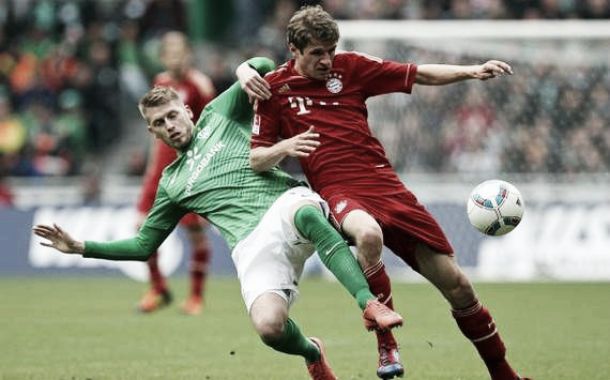 Resultado Bayern de Múnich - Werder Bremen en la Bundesliga 2014 (6-0)