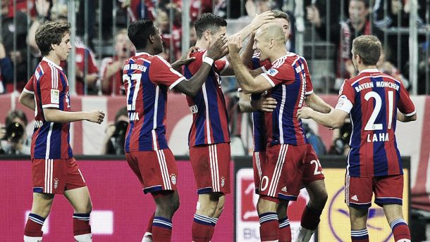 Müller, Robben y la primera tonada en la escala del triunfo