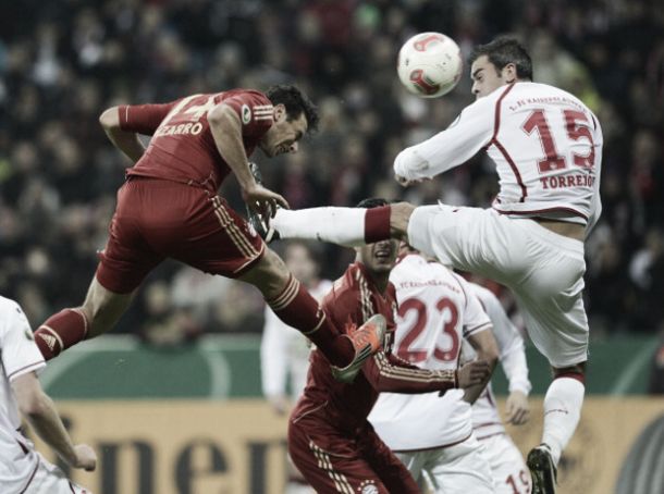 Resultado Bayern de Múnich - Kaiserslautern en la DFB Pokal 2014 (5-1)