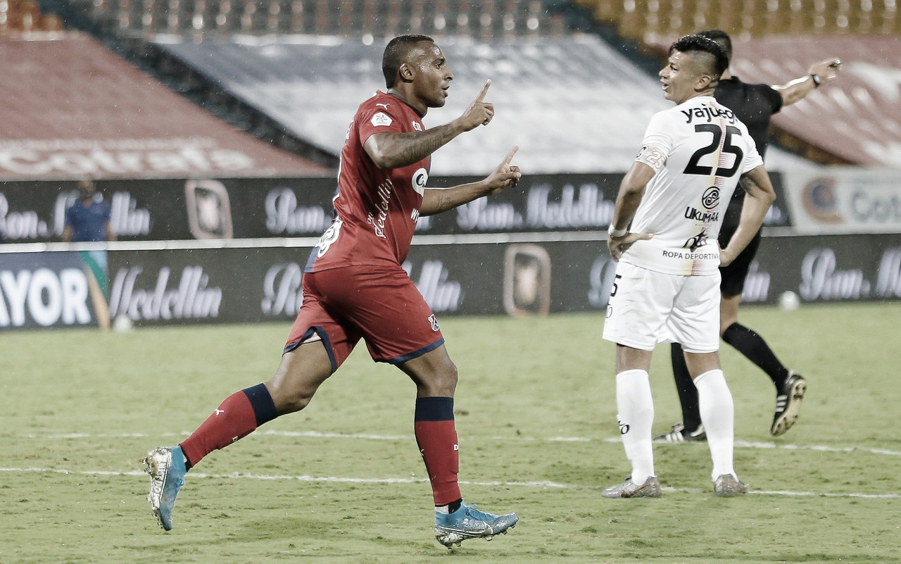 Bayron Garcés, lo rescatable del DIM en la derrota frente al Pereira Bayron Garcés, lo rescatable del DIM en la derrota frente al Pereira