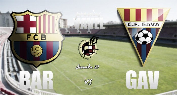 FC Barcelona B - CF Gavà: mismos colores, diferentes objetivos