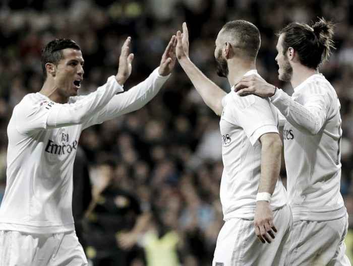 Liga, il Real Madrid ritrova la BBC e accelera in vista del rush finale