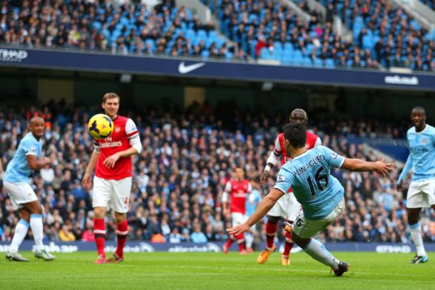 Risultato Manchester City 6-3 Arsenal: partita di Premier League 2014