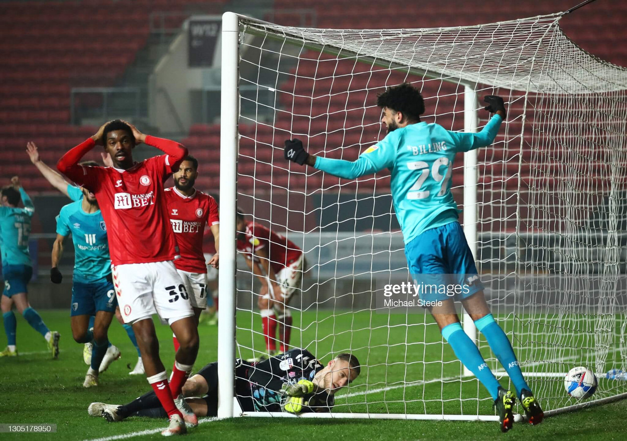 Bristol City 1-2 Bournemouth: Late Carter-Vickers goal sees Cherries scrape past Nigel Pearson's Robins