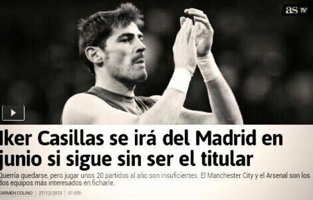 Casillas pourrait rejoindre l'Angleterre
