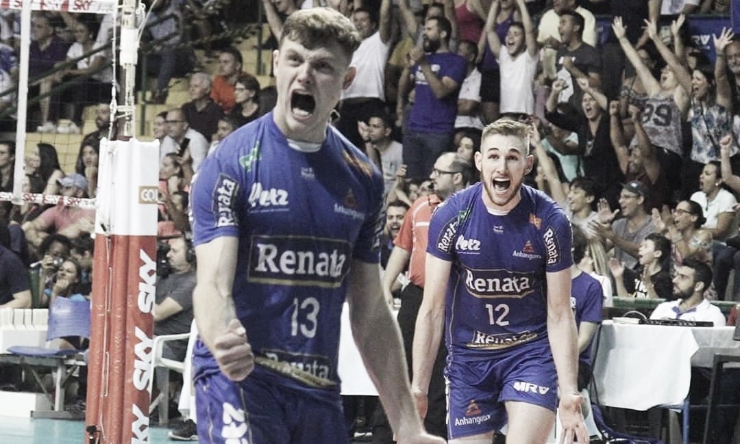 Vôlei Renata supera EMS Taubaté Funvic com autoridade e força jogo decisivo Vôlei Renata supera EMS Taubaté Funvic com autoridade e força jogo decisivo
