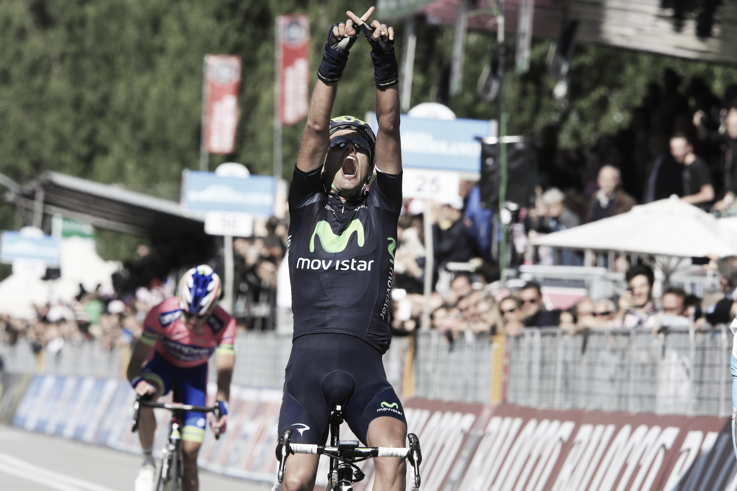 Beñat Intxausti consigue la tercera de Movistar en el Giro de Italia 2013