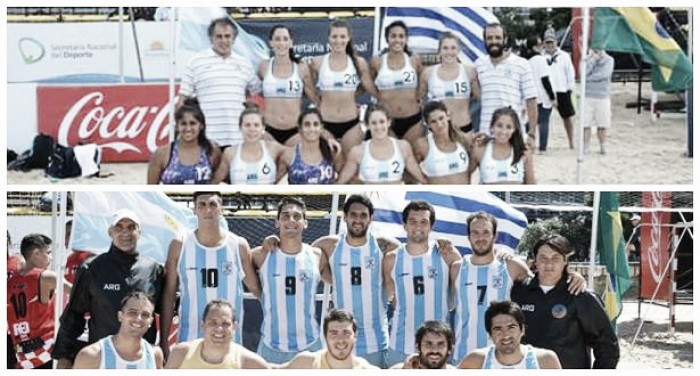 Argentina se prepara para el Panamericano de Beach Handball