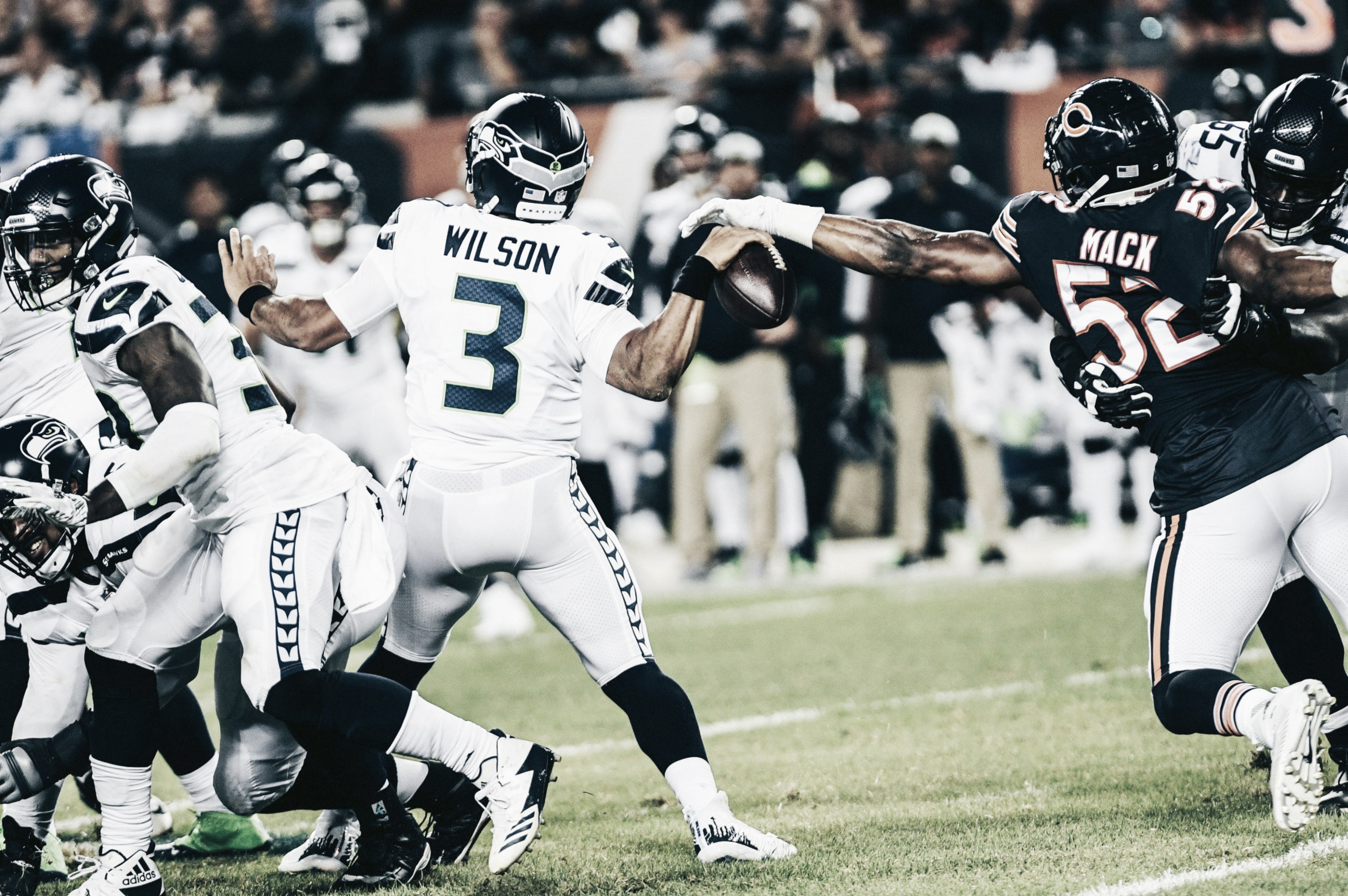 Defesas se sobressaem e Bears derrotam Seahawks Defesas se sobressaem e Bears derrotam Seahawks