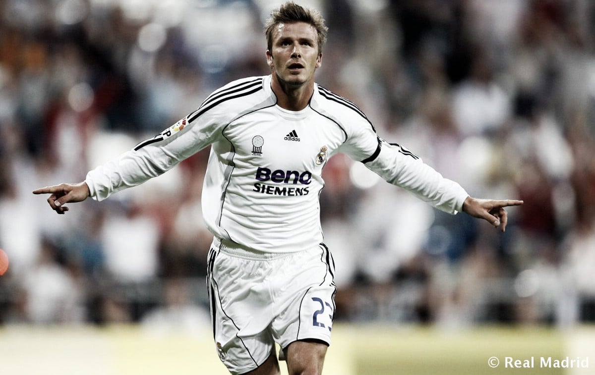 David Beckham, uno de los héroes de "La liga de Capello", galardonado por la UEFA