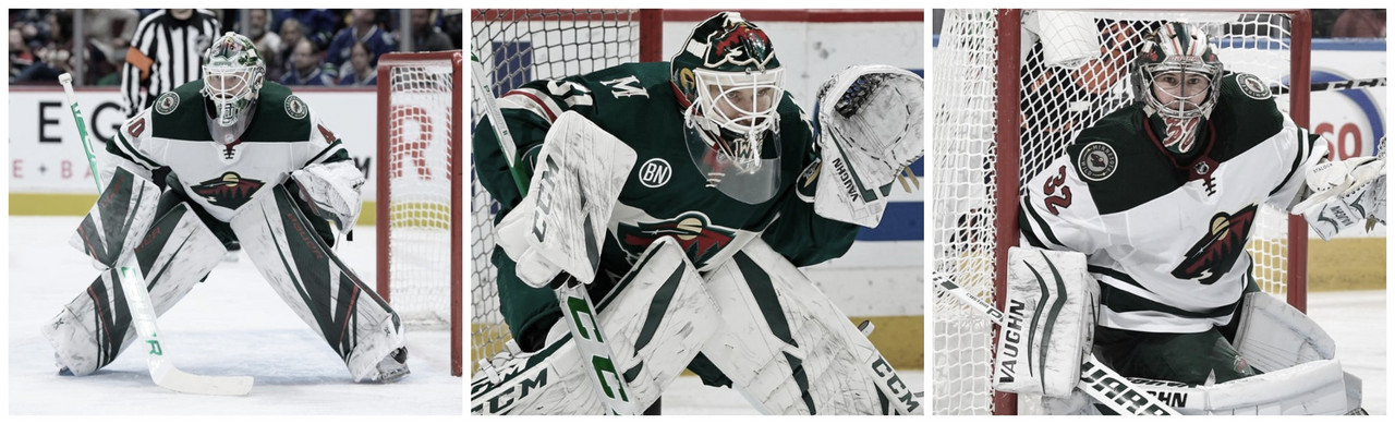 Dubnyk, Stalock o Kahkonen: ¿quien será el portero de los Wild? Dubnyk, Stalock o Kahkonen: ¿quien será el portero de los Wild?