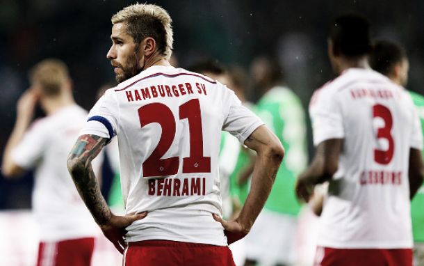 Johan Djourou and Valon Behrami involved in a fight during half time