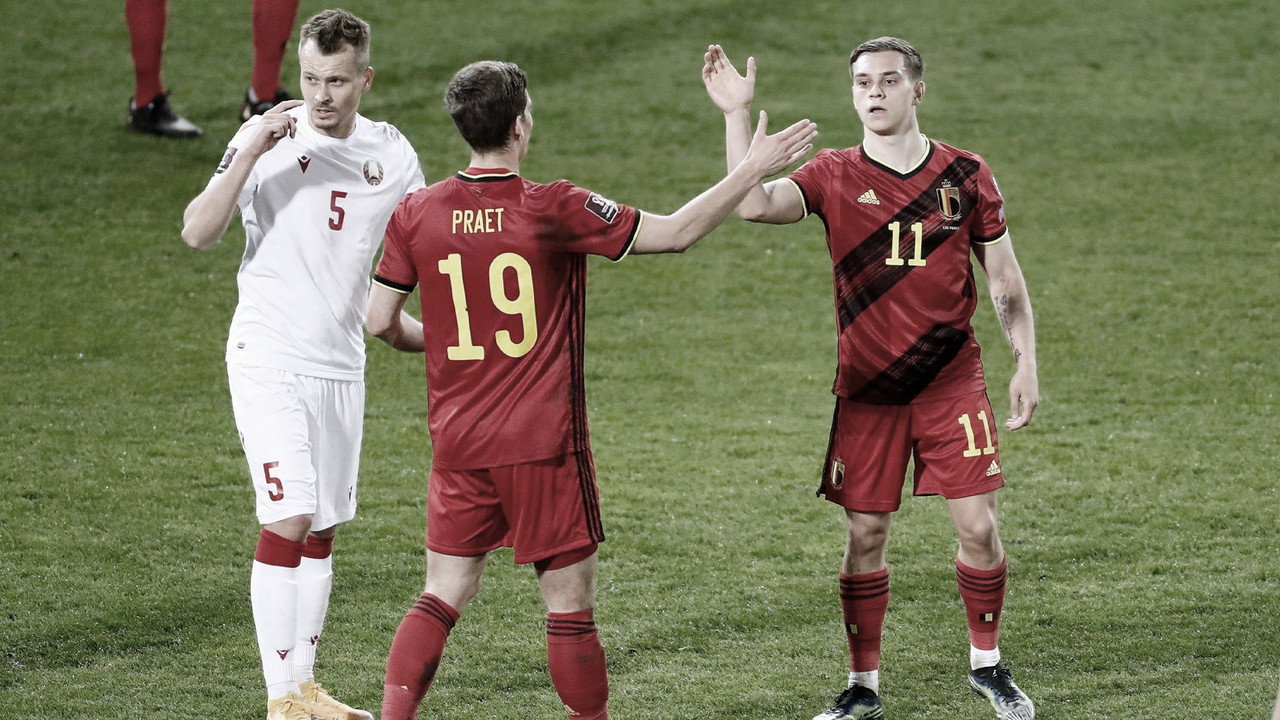 Gol e Melhores Momentos de Belarus x Bélgica (0-1)