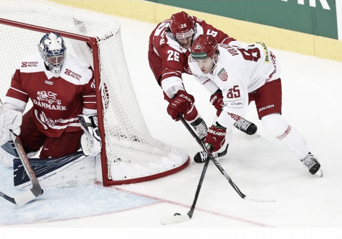 Denmark loses in an upset to Belarus in 2018 Winter Olympics qualifier