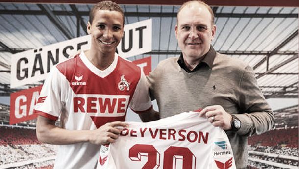 1.FC Köln sign Brazilian Deyverson on six-month loan deal