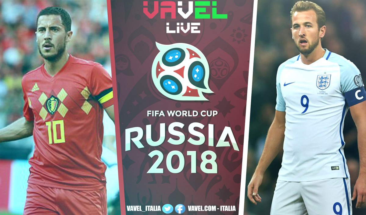 Terminata Belgio-Inghilterra, LIVE Mondiali Russia 2018 (2-0): Belgio al terzo posto!
