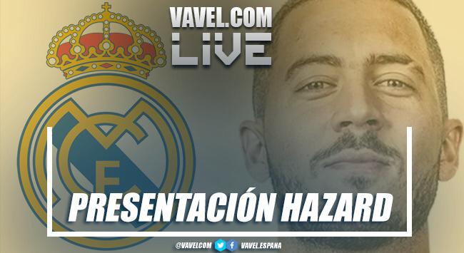 Presentación de Eden Hazard, nuevo jugador del Real Madrid en vivo y en directo online