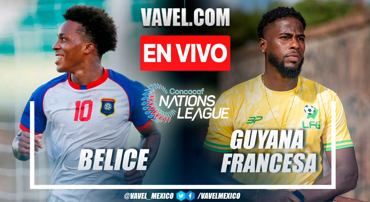 Belice vs Guayana Francesa EN VIVO, ¿cómo ver transmisión TV online en Concacaf Nations League? | 14 Noviembre 2024