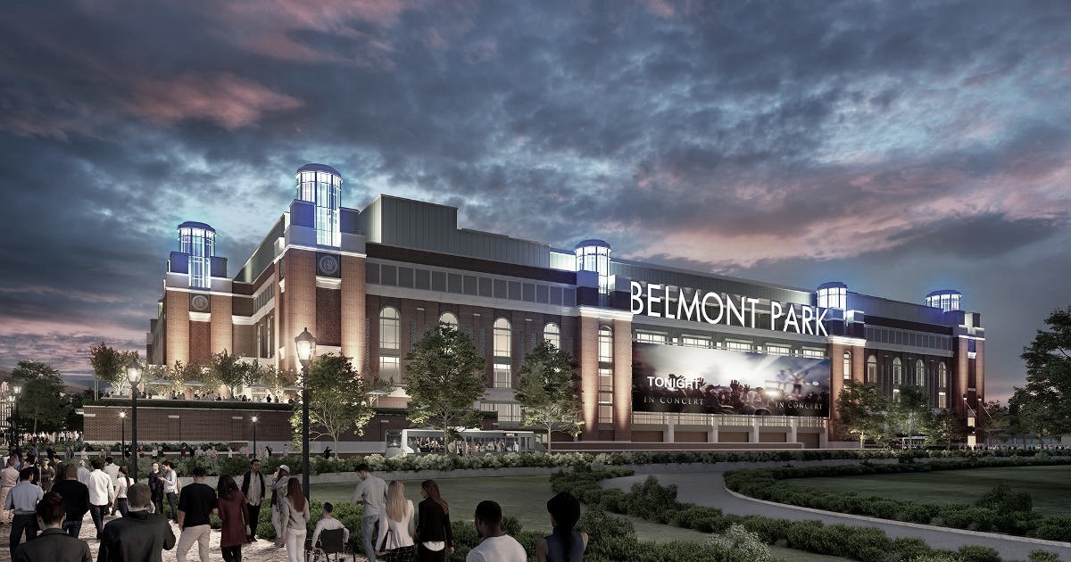 Se reanudan las obras en Belmont Park Se reanudan las obras en Belmont Park