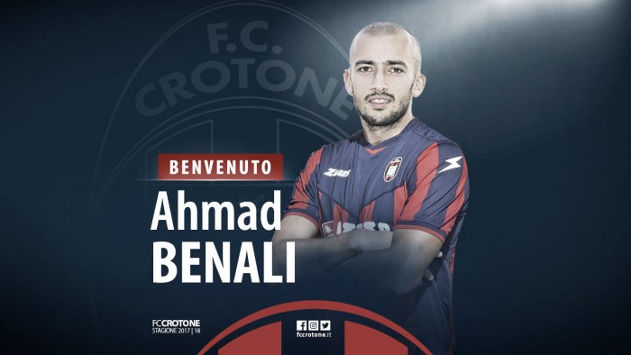 Ahmad Benali es el segundo fichaje del Crotone