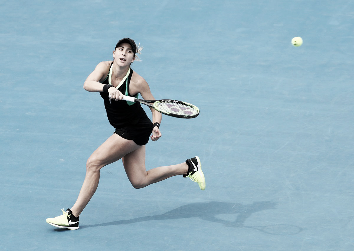 Em jogo de altos e baixos, Bencic vira contra Buzarnescu na estreia do WTA de Hobart