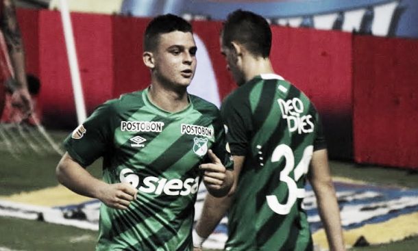 Nicolás
Benedetti "Lo venía buscando, gracias a Dios se me pudo dar el gol"