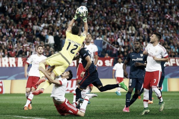 Benfica-Atletico Madrid, caccia al primo posto nel gruppo C