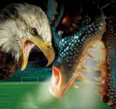 Aigle contre Dragon : Qui volera le plus haut? Aigle contre Dragon : Qui volera le plus haut?