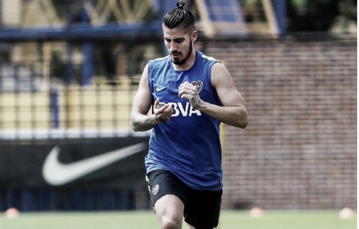 Benítez: “Estoy feliz de estar en Boca” Benítez: “Estoy feliz de estar en Boca”