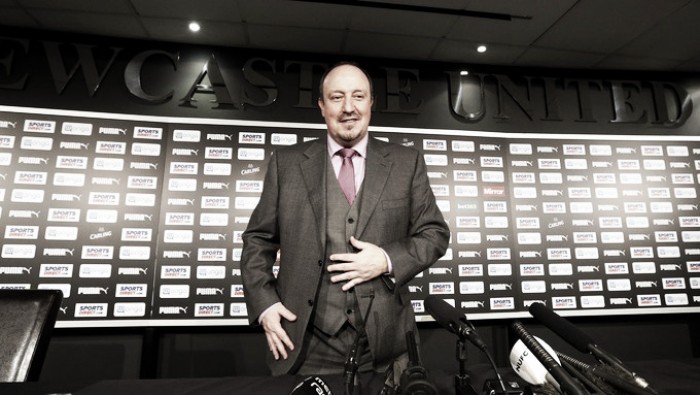 Benítez: "Estoy muy contento de poder seguir en el Newcastle"