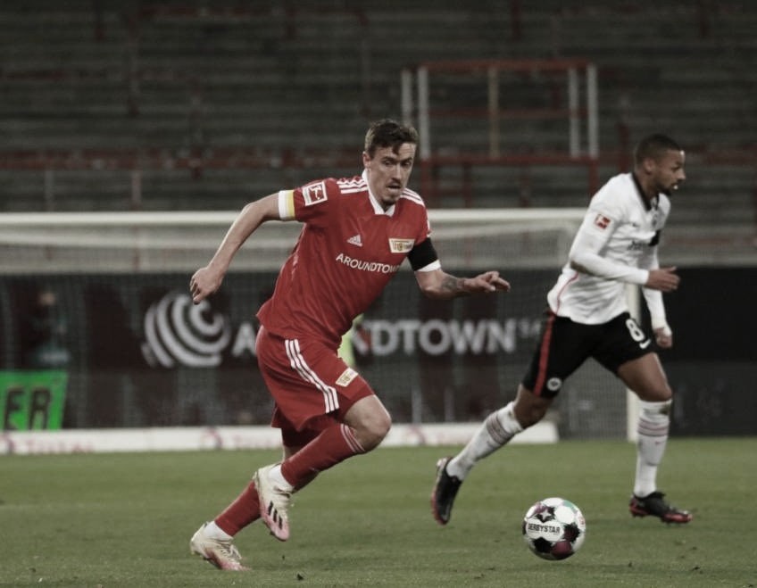 Union Berlin e Eintracht Frankfurt empatam em jogo de seis gols Union Berlin e Eintracht Frankfurt empatam em jogo de seis gols