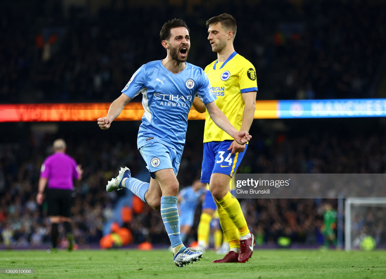 Manchester City 3-0 Brighton & Hove Albion - Second-half masterclass moves Citizens top of the Premier League