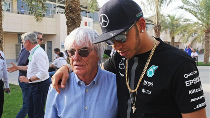 F1, Ecclestone teme lo strapotere di Hamilton nel 2017