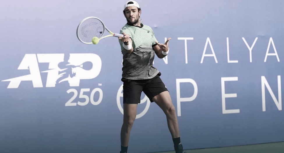 Sem dificuldades, Berrettini vence Kirkin e avança em Antalya Sem dificuldades, Berrettini vence Kirkin e avança em Antalya