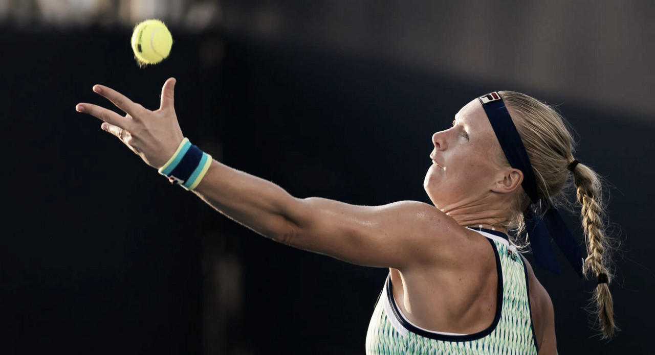 Bertens atropela Kuzmova após perder primeiro set e segue viva em Miami Bertens atropela Kuzmova após perder primeiro set e segue viva em Miami