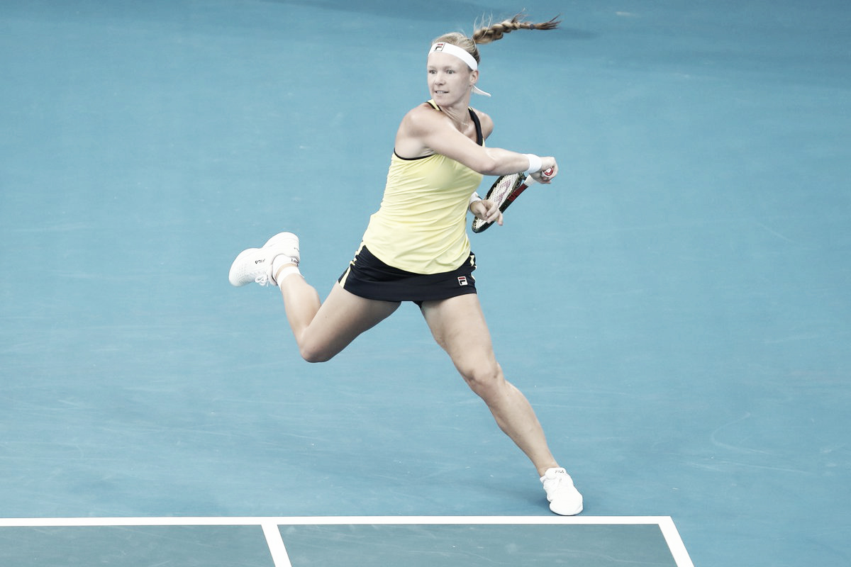 No primeiro grande duelo da temporada 2019, Bertens bate Mertens em Brisbane No primeiro grande duelo da temporada 2019, Bertens bate Mertens em Brisbane