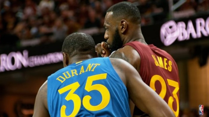 Após cinco anos, Kevin Durant e LeBron James se reencontram nas finais da NBA