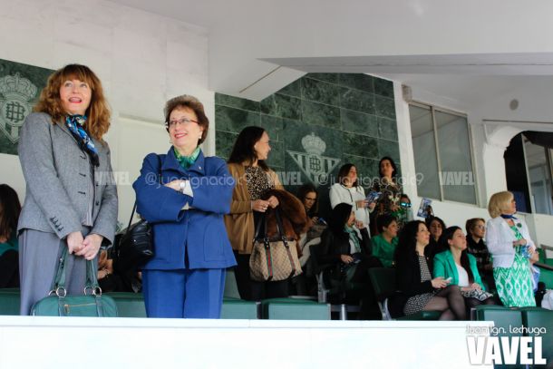 Espectacular afluencia de mujeres en el Benito Villamarín